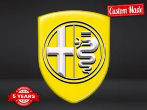 Alfa Romeo Etichetta Impermeabile Stellare Regolabile Design